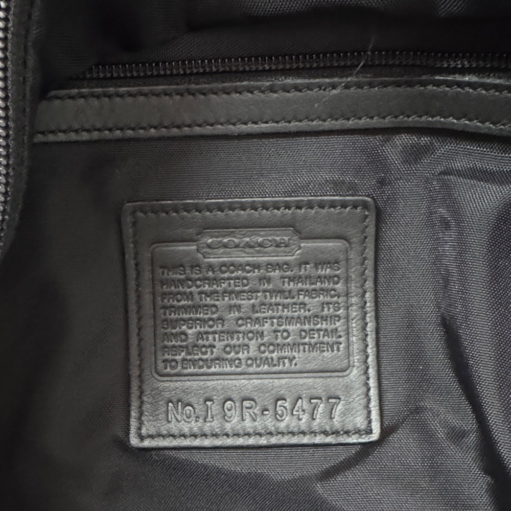 Coach Black Duffel Bag for Men - Picture 4 of 8